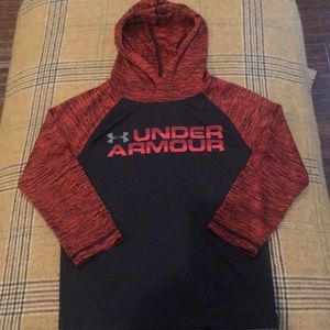Black and red Under Armour Active Wear Hoodie